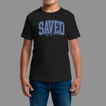 Camisetas Infatil Religiosa Casual Moda Religiosa Manga Curta Saved