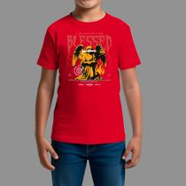Camisetas Infatil Streetwear Moda De Rua Manga Curta Gola Redonda Angel Blessed