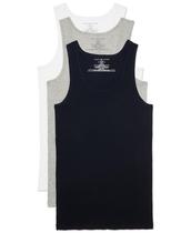 Camisetas Íntimas Masculinas Tommy Hilfiger - Algodão, Decote V - Pacote com 3