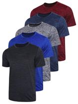 Camisetas Liberty Imports 5 Pack Secado Rápido Cuello Redondo Camisetas Liberty Imports 5 Pack Secado Rápido Cuello Redondo