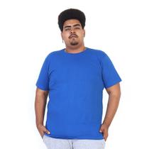 Camisetas Masculina Manga Curta TechMalhas Lisa Basica Plus Size