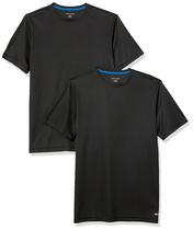 Camisetas masculinas Amazon Essentials Active Performance Tech, pacote com 2