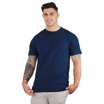 Camisetas Masculinas Básicas Slim Fit Algodão Premium TRV