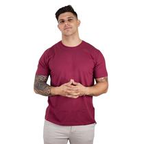 Camisetas Masculinas Básicas Slim Fit Algodão Premium TRV