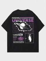 Camisetas Masculinas de Algodão Soltas e Respiráveis - Estilo Hip Hop/Streetwear - O Segredo do Big Bang