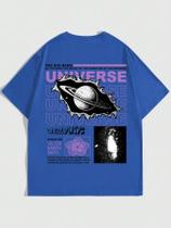 Camisetas Masculinas de Algodão Soltas e Respiráveis - Estilo Hip Hop/Streetwear - O Segredo do Big Bang