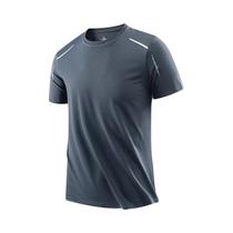 Camisetas Masculinas De Secagem Rápida Respiráveis Para Corrida Com Elasticidade Macia Para Esportes