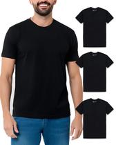 Camisetas Masculinas INTO THE AM Pack de 3 Negro Tamanho M Camisetas Masculinas INTO THE AM Pack de 3 Negro Tamanho M