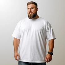 Camisetas Plus Size G1 Ao G4 Algodão Penteado Premium Camisetas Plus Size G1 Ao G4 Algodão Penteado Premium