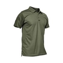 Camisetas Polo Coloridas De Secagem Rápida Para Homens, Camiseta Verde Exército De Manga Curta