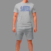 Camisetas Religiosa Casual Moda Religiosa Manga Curta