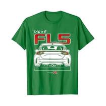 Camisetas Retro De Corrida Honda Civic Type R FL5 Para Homens E Mulheres, Tops De Verão Para