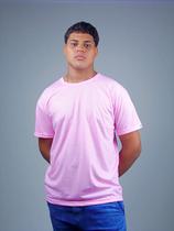 Camisetas Rosa Básica Slim Modelagem Convencional - No Sense