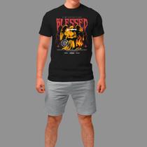 Camisetas Streetwear Moda De Rua Manga Curta Gola Redonda