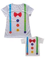 Camisetas Tal Mãe Tal Filho Palhacinhos Camisetas Tal Mãe Tal Filho Palhacinhos