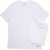 Camisetas Tommy Hilfiger Cotton Classics - Pacote com 3 Unidades - Gola Redonda