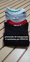 Camisetas varias cores