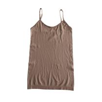 Camisete Básica Alça Fina Bege GG LAF641 - Basic+