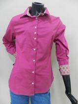 Camisete / Camisa Social Feminina Manga Longa