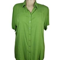 Camisete Feminino Doce Brisa Verde 100% Viscose Plus Size