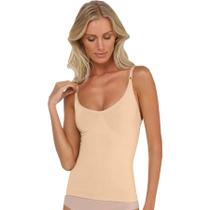 Camisete Modeladora DelRio Sem Bojo Modelador Corporal Barriga e Cintura Cinta Modeladora