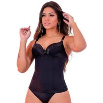 camisete regata cinta modeladora feminina alta compressão colete com bojo com aro preta bege atacado - Empório da Roupa