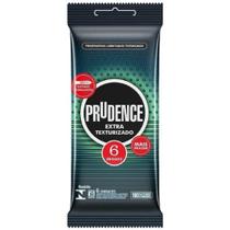 Camisinha Extra Texturizada Preservativo 1 Pacote C/ 6 Un - Prudence