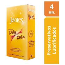 Camisinha Jontex Pele Com Pele Com 4 Preservativos - Reckitt/Preserv