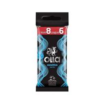 Camisinha Olla Sensitive com 8 unidades