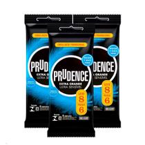 Camisinha Preservativo 56mm Extra Grande Prudence 24unidades Camisinha Preservativo 56mm Extra Grande Prudence 24unidades