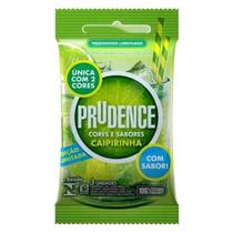 Camisinha Preservativo Prudence Cores Sabores Pacote com 3