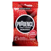 Camisinha Preservativo Prudence Cores Sabores Pacote com 3 Camisinha Preservativo Prudence Cores Sabores Pacote com 3