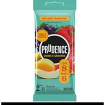 Camisinha Preservativo Prudence Mix Sabores Leve 8 Unidades