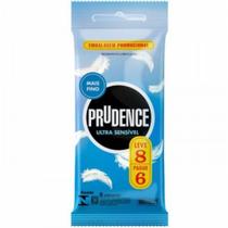 Camisinha Preservativo Prudence Ultra Sensível Leve 8 pague 6
