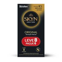 Camisinha Skyn Original Sensação Natural de Pele com 8 unidades
