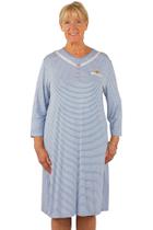 Camisola adaptável Ovidis Nikky Blue para mulheres idosas XS