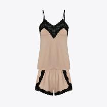 Camisola Alças finas Renda e Microfibra Hope L11550 Camisola Alças finas Renda e Microfibra Hope L11550