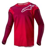 Camisola Alpinestars Racer Hoen - Vermelho/Borgonha - Para Homem