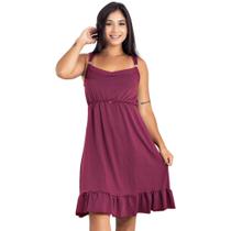 Camisola Amamentação Microfibra e Renda Pós Parto Mamãe Bebê