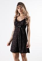 Camisola Amamentação Vekyo Estampada Sem Bojo Gestante Pós Cirúrgica Com Renda