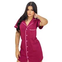 Camisola Americana Amamentação Feminino Pós Parto Cirúrgico