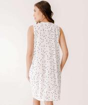 Camisola Bordado Poá Sem Manga Marisa Off White-91050