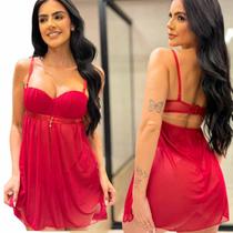 Camisola Com Bojo Atrevida Tamanho:PCor:Vermelho Camisola Com Bojo Atrevida Tamanho:PCor:Vermelho