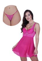 Camisola com Bojo Tule Transparente - c2 CAMISOLA ELISA