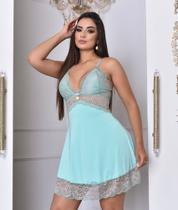 Camisola com renda sem bojo Camisola com renda sem bojo