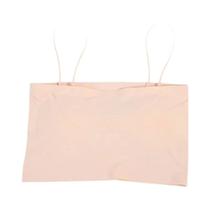 Camisola Confortável Para Meninas Sem Aro De Aço, Top Simples Com Alças Cruzadas Nas Costas, Sutiã Camisola Confortável Para Meninas Sem Aro De Aço, Top Simples Com Alças Cruzadas Nas Costas, Sutiã