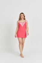 Camisola Curta com Renda Camisola Curta com Renda