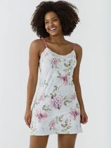 Camisola curta Floral Lisianto