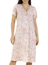 Camisola Curta Inspirate 170590 Feminina Renda Visco Confort T. M/GG Camisola Curta Inspirate 170590 Feminina Renda Visco Confort T. M/GG