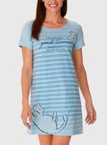 Camisola Curta Malwee 1000130656 Feminina Estampada Algodão T. P/XGG Camisola Curta Malwee 1000130656 Feminina Estampada Algodão T. P/XGG